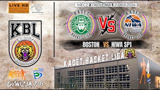 BOSTON vs NIWA  Div 78 [upl. by Larrabee720]