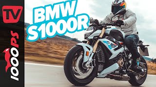 BMW S 1000 R 2021  der erste Test der LandstraßenRakete [upl. by Azral240]