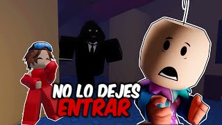 NABI y SANTICA juegan NO LO DEJES ENTRAR en ROBLOX [upl. by Ecilahc]