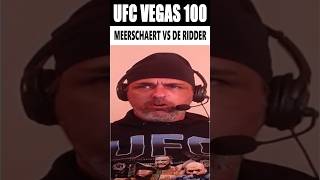 Gerald Meerschaert vs Reinier de Ridder REACTION UFC [upl. by Enirroc]