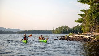 Sea Kayaking and Whitewater Kayaking in the Laurentians  Paddle Tales [upl. by Seravat]