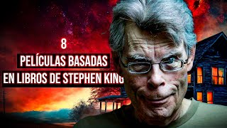 TOP 8  Películas Basadas en Libros de Stephen King [upl. by Soigroeg]