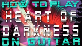 How to play Hearty of Darkness by LIL REVIVE on Guitar  Easy Lofi songs for guitar [upl. by Barra]