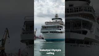 Celestyal Cruises  Celestyal Olympia ⛴️ ☀️sailing from Heraklion [upl. by Dickenson226]