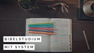 Mein System beim Markieren in der Bibel Bibelstudium für Anfänger [upl. by Libb]