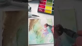 quotMaster Alla Prima Watercolor Watch me Paint a Whimsical Girl with Lantern in the Enchanted forestquot [upl. by Adnuhsar]