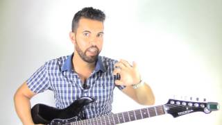 Como Afinar a Guitarra Com Um Afinador Digital [upl. by Goldi]