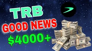 TRB Coin News Today Tellor TRB Price Prediction Today [upl. by Zeculon798]