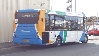 34A Stagecoach Fife Optare Solo SR 48159 YJ24 BCZ [upl. by Ziguard818]