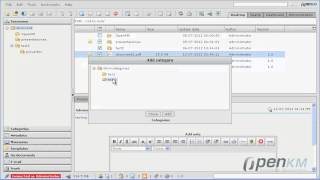 OpenKM massive actions  English [upl. by Ynaffyt]