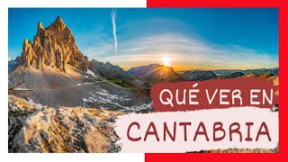 GUÍA COMPLETA ▶ Qué ver en CANTABRIA ESPAÑA 🇪🇸 🌏 Turismo y viajes a CANTABRIA [upl. by Fitz15]