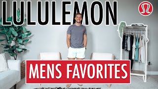 BEST LULULEMON ITEMS FOR MEN  Try On amp Review [upl. by Enomal]