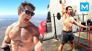 Tim Kennedy Training for Next Fight  Muscle Madness [upl. by Dewees]