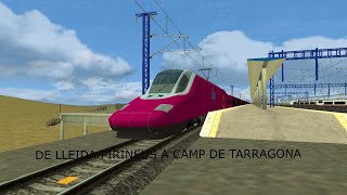 AVE DE CAMP DE TARRAGONA A LLEIDA [upl. by Ativad]