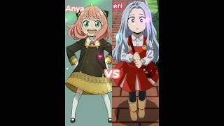 Anya vs Eri Bellisrose edits anime anya disney wednesday demonslayer nezuko [upl. by Triley]