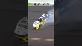 Michael McDowell Near Flip at Daytona nascar [upl. by Enihpets]