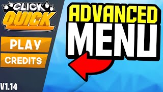 READ DESCRIPTION FOR NEW VERSION How to Make an ADVANCED MENU  HowToRoblox [upl. by Yevre]