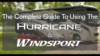 How To Use Your Windsport or Hurricane Class A Gas Motorhome From Thor Motor Coach [upl. by Ajnek]