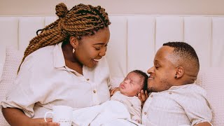 MEET OUR BABY  Name and gender reveal [upl. by Nodla]