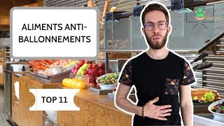 BALLONNEMENT  TOP 11 DES ALIMENTS POUR LES ÉLIMINER [upl. by Mungo506]