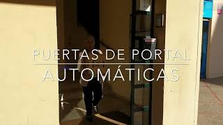 Puerta Automática Peatonal [upl. by Tsugua374]