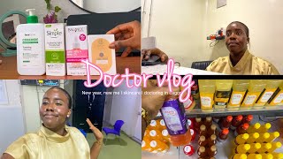 NEW YEAR NEW ME or not  Doctoring in Lagos skincare haul shopping and more  Housejob diaries [upl. by Garrard35]