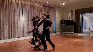 ‌Ina amp Troels Paso Doble Show Dance Boston July 2022 [upl. by Anoyk]