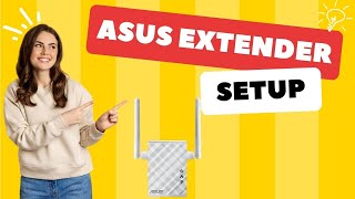 Asus Extender Setup [upl. by Asyen]