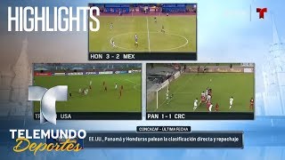 Highlights Cómo narrar 3 juegos simultáneos nivel Dios  Rumbo al Mundial Rusia 2018  Telemundo [upl. by Aihsetel]