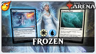 FREEZE opponents with Hylda of the Icy Crown for ONLY 10 Rares70  EDH Historic Brawl MTG Arena [upl. by Adnawot]