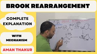 BROOK REARRANGEMENT II COMPLETE EXPLAINATION WITH MECHANISM II chemistryclassesbyAT [upl. by Bernette]