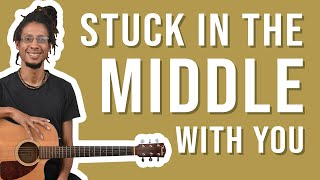 Stuck In The Middle With You  Guitar Lesson  Stealers Wheel [upl. by Heloise]