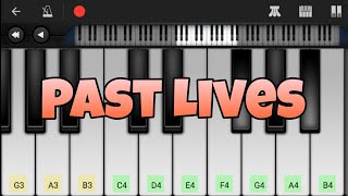 sapientdream  Past Lives • Perfect Piano • Tutorial [upl. by Yemirej]