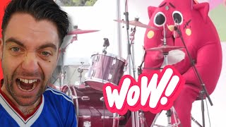 quotUK Drummer REACTS to When youre overqualified for the job REACTIONquot [upl. by Lian795]