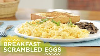 Resep Breakfast Scrambled Eggs  YUDA BUSTARA [upl. by Gearhart]