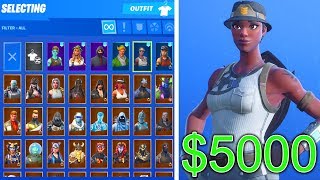 Logging into a 5000 Recon Expert Fortnite Account [upl. by Arag550]