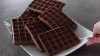 recette des gaufres au chocolat La Cuisine de Gautier [upl. by Pineda806]