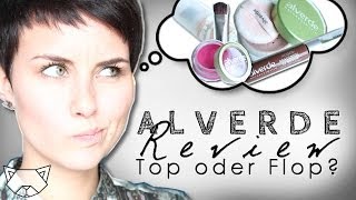 Alverde Review  Top oder Flop Drogerie Naturkosmetik [upl. by Blunt]