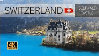 Iseltwald Castle 🇨🇭 Switzerland Most beautiful Swiss Village [upl. by Zeena]