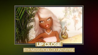 6MRU  UP CLOSE  Miss Roblox Universe Dominican Republic [upl. by Atsirak]