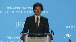 Jack Schlossberg  2023 Profile in Courage Award [upl. by Eliam]