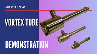 Nex Flow Vortex Tube Demonstration [upl. by Sapphira]