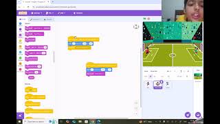 making scratch project Scratch Soccer Game by Atharv [upl. by Fallon158]