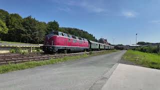 40 Jahre EisenbahnFreunde Warstein am 10924 [upl. by Annid]