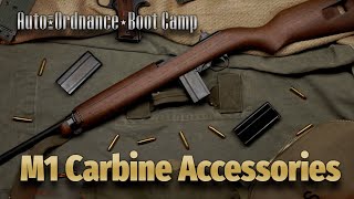 AutoOrdnance Boot Camp M1 Carbine Accessories Overview [upl. by Barbara827]