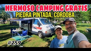 ⚠️⛔️CAMPING GRATIS EN CORDOBA piedrapintada cordoba argentina viajeros renault trafic [upl. by Ise594]