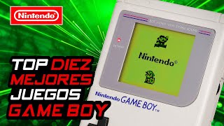 TOP 10 Mejores Juegos de GAME BOY 🟢 La Poción Roja [upl. by Kimmi489]