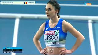 Florentina Iusco  Long Jump  Women EIC Torun 2021 Athletics [upl. by Sandro773]