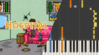 Piano  SNES Beavis And Butthead  Hospital [upl. by Shantha338]