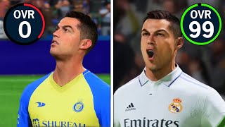 RONALDO 0 OVERALL OLDU  HER GOL 1 OVERALL ARTIYOR  FIFA 23 KARİYER MODU [upl. by Razaele]